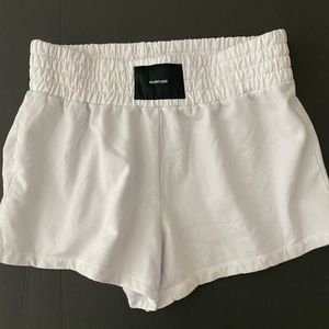 Talentless White Boxing Shorts Size L